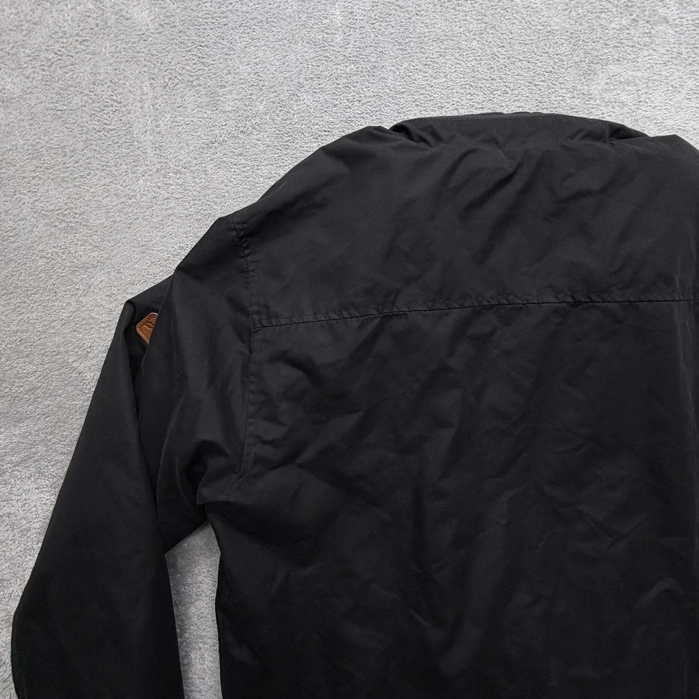 Rugged Elements Jacket Mens Medium‎ Black Insulated Parka Full Zip Pockets